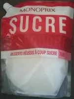 Mängden socker i Sucre en poudre