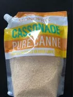 Mängden socker i Cassonade pure canne