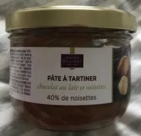Mängden socker i Pâte à tartiner - Chocolat au lait et noisettes