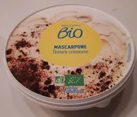 Mängden socker i Mascarpone - Fromage triple crème à la crème pasteurisée bio