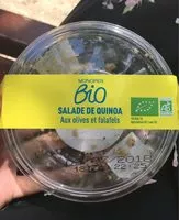 Mängden socker i Salade quinoa olives falafels