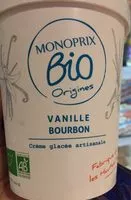 Mängden socker i Crème Glacée Artisanale Vanille Bourbon