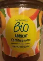 Mängden socker i Confiture extra abricot