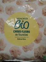 Mängden socker i chou-fleur en fleurettes surgelés