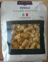 Mängden socker i Fusilli extrudées au bronze