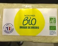 Mängden socker i Brique de brebis bio