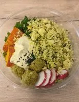 Mängden socker i Buddha bowl potimarron