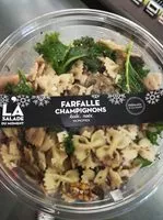 Mängden socker i Farfalle champignons