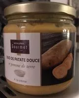 Mängden socker i Duo de patate douce et pomme de terr