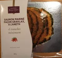 Mängden socker i Saumon Mariné façon gravlax à l'aneth