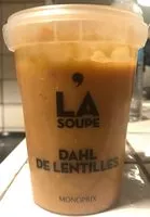 Mängden socker i Dahl de lentilles