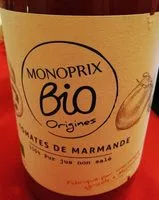 Mängden socker i Jus de tomates de marmande