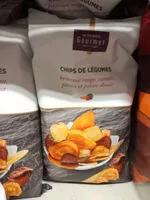 Mängden socker i Chips de légumes