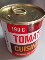 Mängden socker i Sauce aux tomates cuisinées