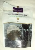 Mängden socker i Poivre noir d'Indonésie, recharge spéciale moulin