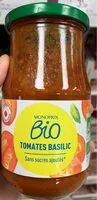 Mängden socker i Sauce tomate cuisinée aux légumes et aux basilic