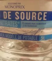 Mängden socker i Eau de source