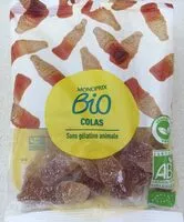 Mängden socker i Colas