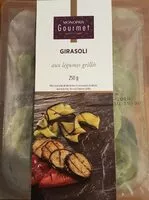 Mängden socker i Girasoli aux légumes grillés