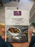 Mängden socker i Mélange de graines et cranberries
