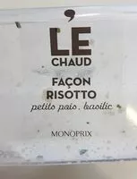 Mängden socker i Plat cuisiné riz petits pois courgettes basilic