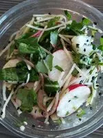 Mängden socker i Salade nouilles Soba, légumes croquants et wasabi