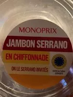 Mängden socker i Jambon serrano