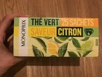 Mängden socker i The vert citron