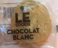 Mängden socker i Le Cookie-Chocolat blanc