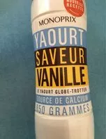 Mängden socker i Yaourt à boire vanille