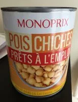 Mängden socker i Pois chiche Prets à l’emploi