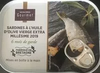 Mängden socker i Sardines a l'huile d'olive vierge extra millesime 2019
