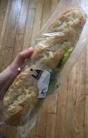 Mängden socker i LA baguette thon pesto basilic