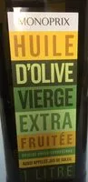 Mängden socker i Huile d'olive vierge