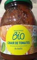 Mängden socker i Chair de tomates au basilic
