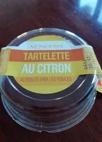 Mängden socker i Tartelette au citron