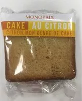 Mängden socker i Cake au citron