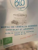 Mängden socker i Muesli de cereales germees chocolat er amande
