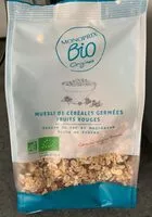 Mängden socker i Muesli de cereales germées fruits rouges
