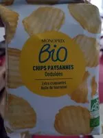 Mängden socker i Chips paysannes