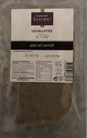 Mängden socker i Les rillettes d'oie sans sel nitrité