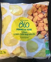 Mängden socker i Pommes de terre rustiques à l'huile d'olive vierge extra 6%