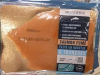 Mängden socker i Saumon fumé élevé en Norvège