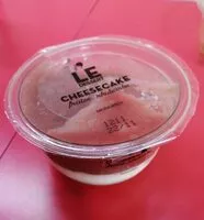 Mängden socker i Cheesecake fraise rhubarbe