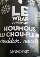 Mängden socker i Le wrap du moment houmous au chou-fleur