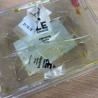 Mängden socker i Plat cuisiné riz, crevettes, sauce curry