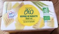Mängden socker i Beurre de barrate demi-sel
