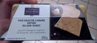Mängden socker i Foie gras de canard entier du Sud-Ouest