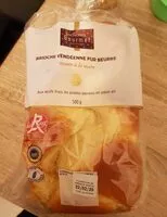 Mängden socker i Brioche vendéenne pur beurre
