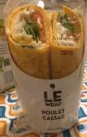 Mängden socker i Le wrap poulet caesar